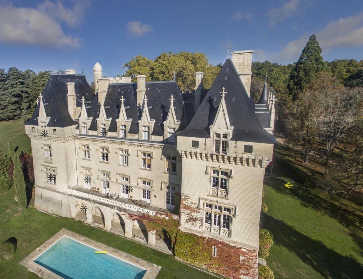 Chateau De Pitray, Pres De Saint Emilion Gardegan-et-Tourtirac Exteriör bild