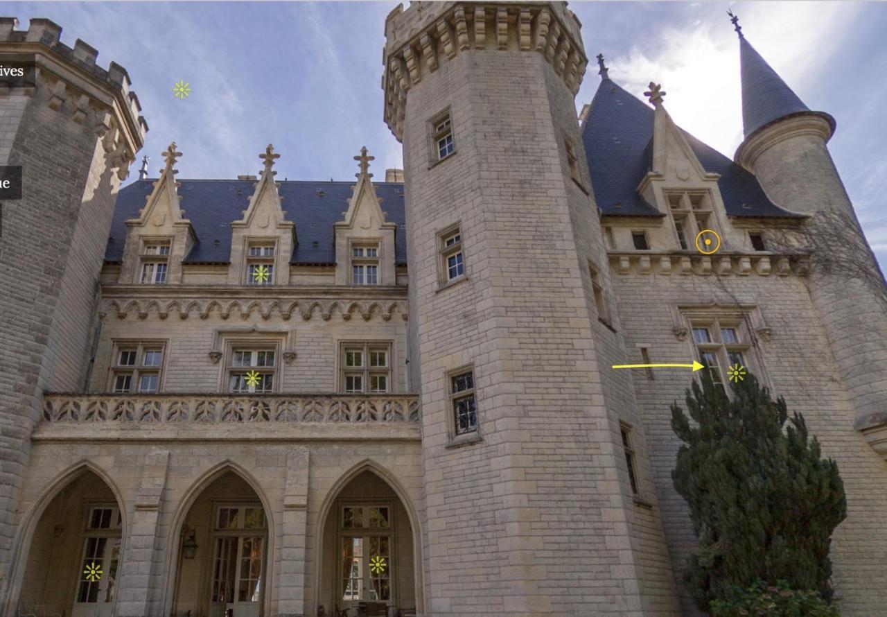 Chateau De Pitray, Pres De Saint Emilion Gardegan-et-Tourtirac Exteriör bild